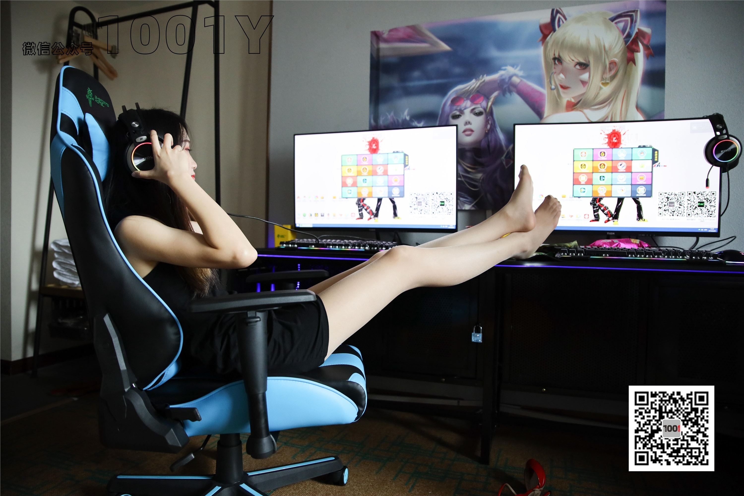 IESS异思趣向 一千零一夜 模特：腿腿《网瘾少女1》